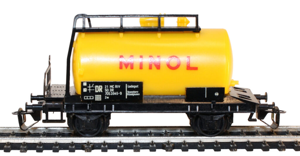 Artikelnummer: 04410 Modell/Typ: Kesselwagen "MINOL" BTTB