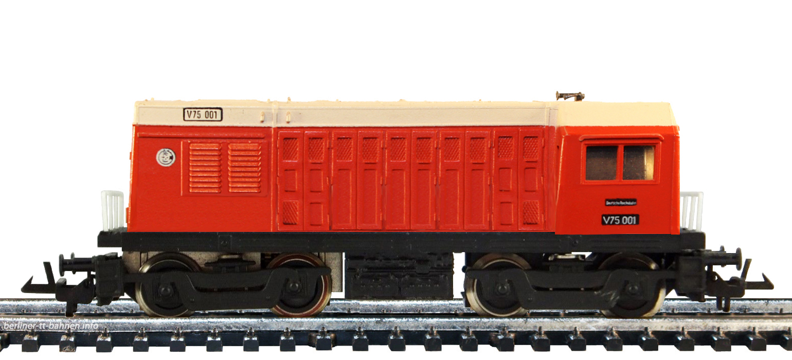 Diesellokomotive BTTB V 75 - 001