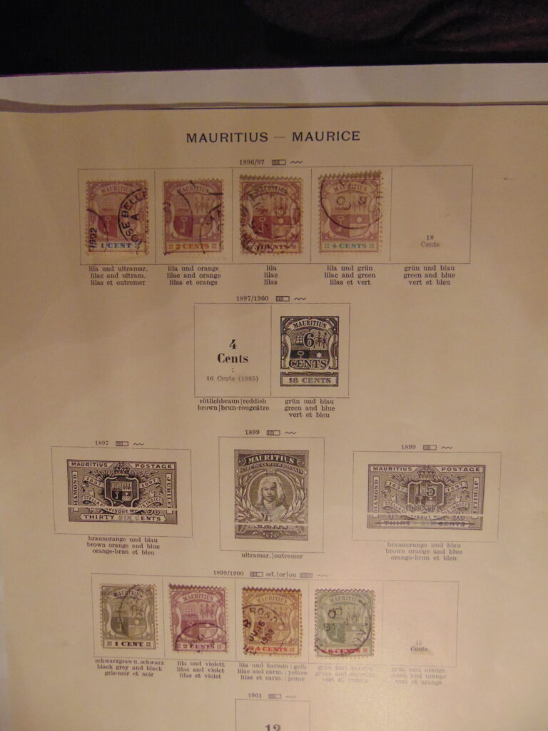 2 Stamp Stamps Briefmarken Mauritius