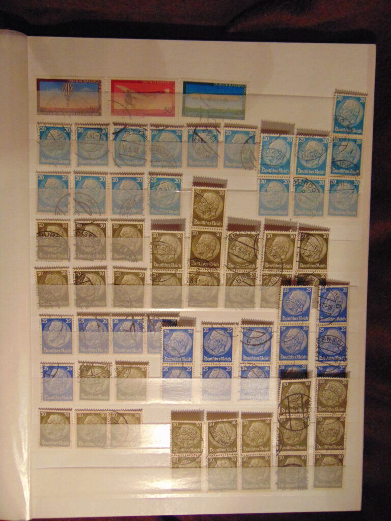 3 Stamp Stamps Briefmarken Germany Deutschland Altdeutschland