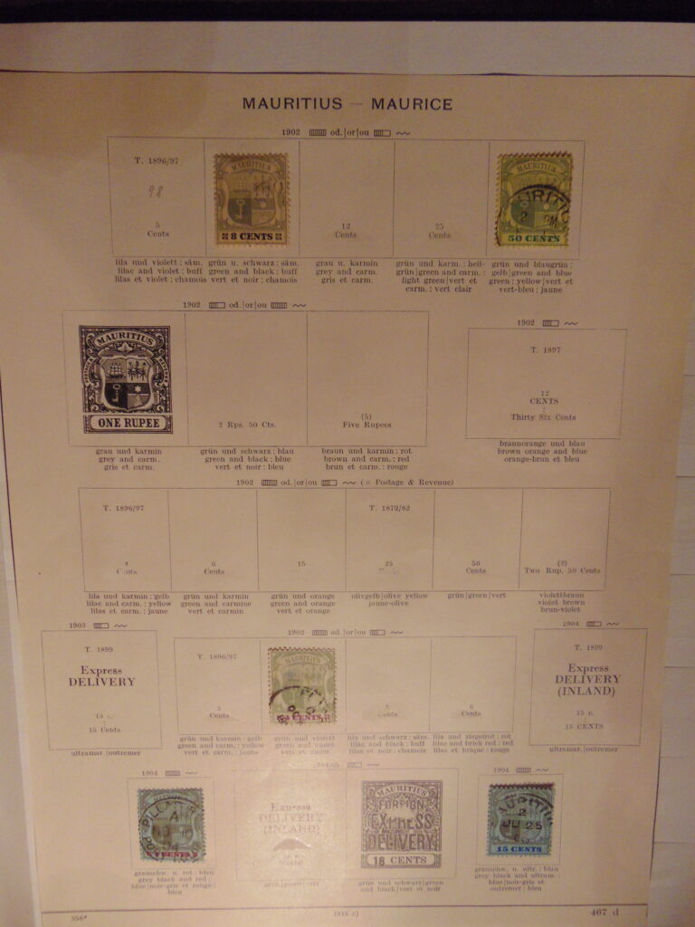 3 Stamp Stamps Briefmarken Mauritius