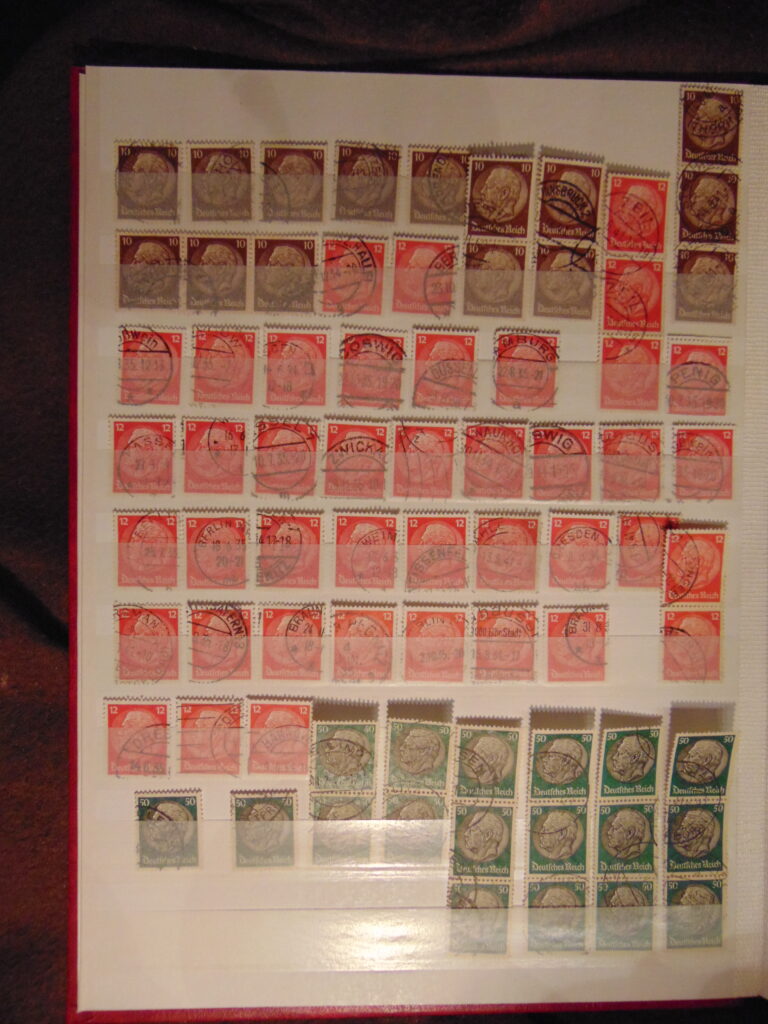4 Stamp Stamps Briefmarken Germany Deutschland Altdeutschland