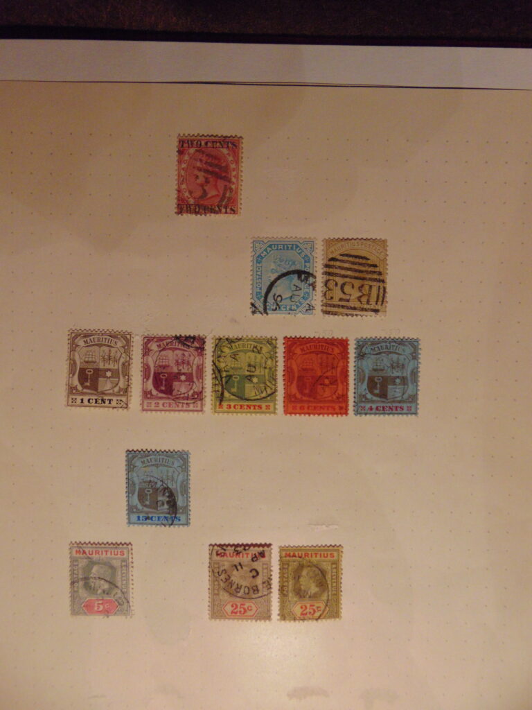 7 Stamp Stamps Briefmarken Mauritius