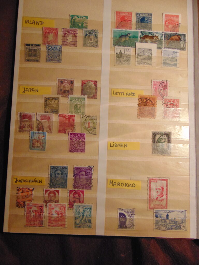 Stamp Stamps Briefmarken Irland Japan Marokko