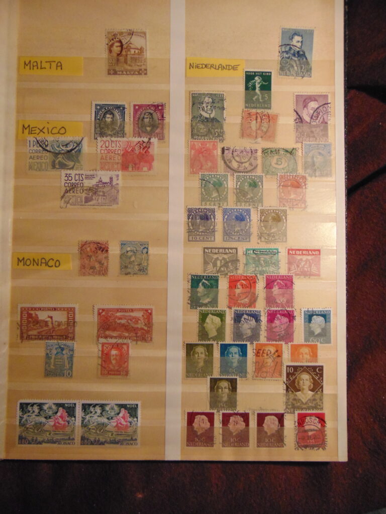 Stamp Stamps Briefmarken Malta Mexico Niederlande