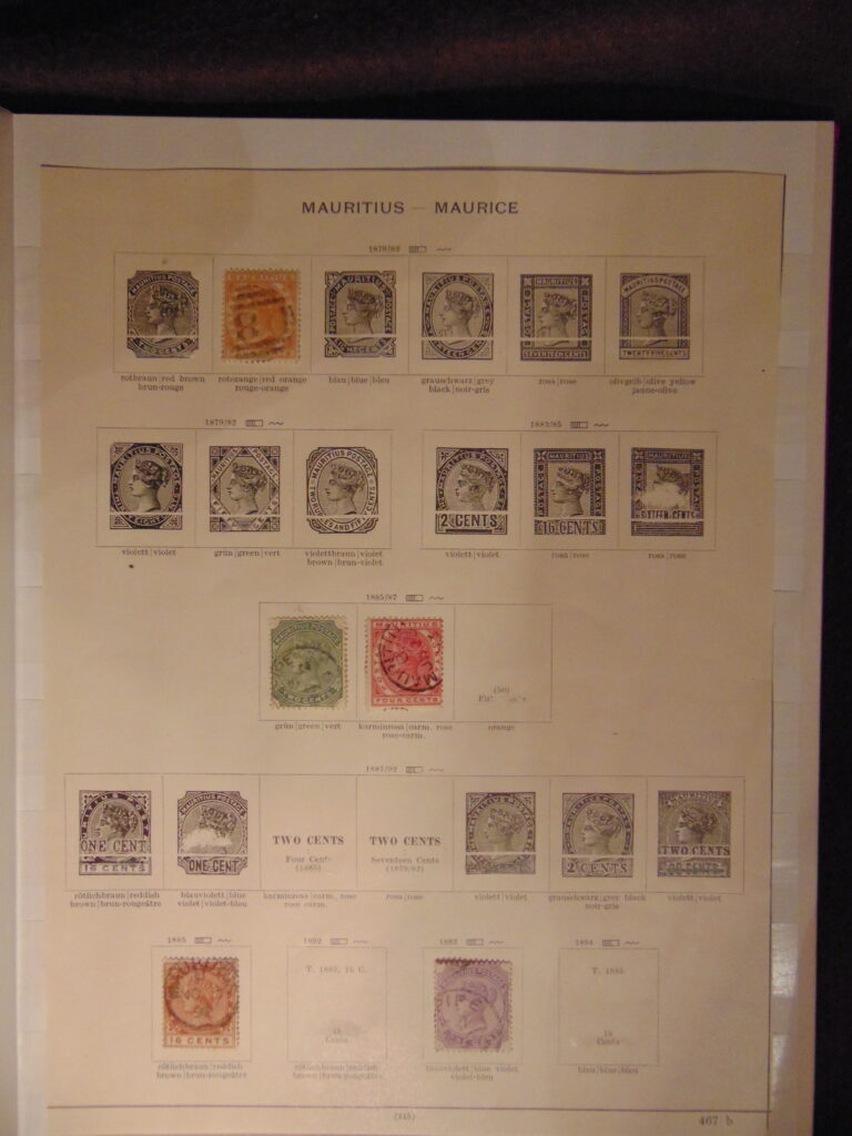 Stamp Stamps Briefmarken Mauritius